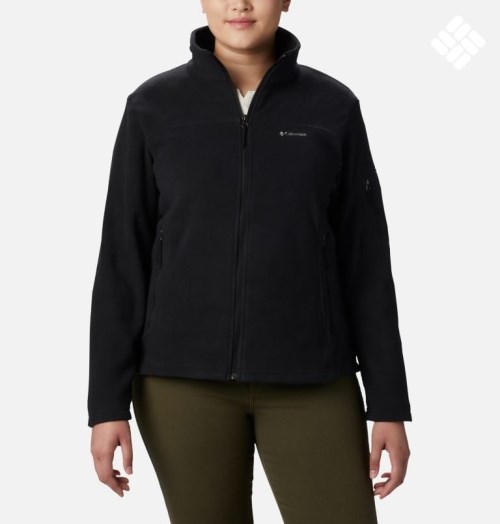 Columbia Fast Trek II Jakke Dame Svarte | Plus Size 16290P